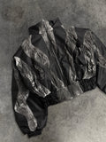 CHAINSTITCH WHIRL PUFFER JACKET