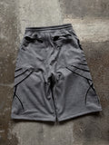 OSSA SWEATSHORTS GREY/BLACK