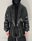 INSIN LEATHER BOMBER