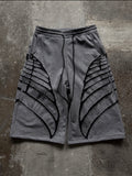 OSSA SWEATSHORTS GREY/BLACK