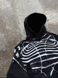 DECOMPOSED HOODIE BLACK