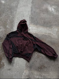 DECOMPOSED HOODIE RUST RED