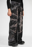 SPATTER ZIP ARMOUR DENIM