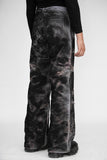 SPATTER ZIP ARMOUR DENIM