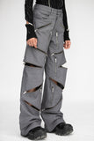 ZIP ARMOUR DENIM GREY