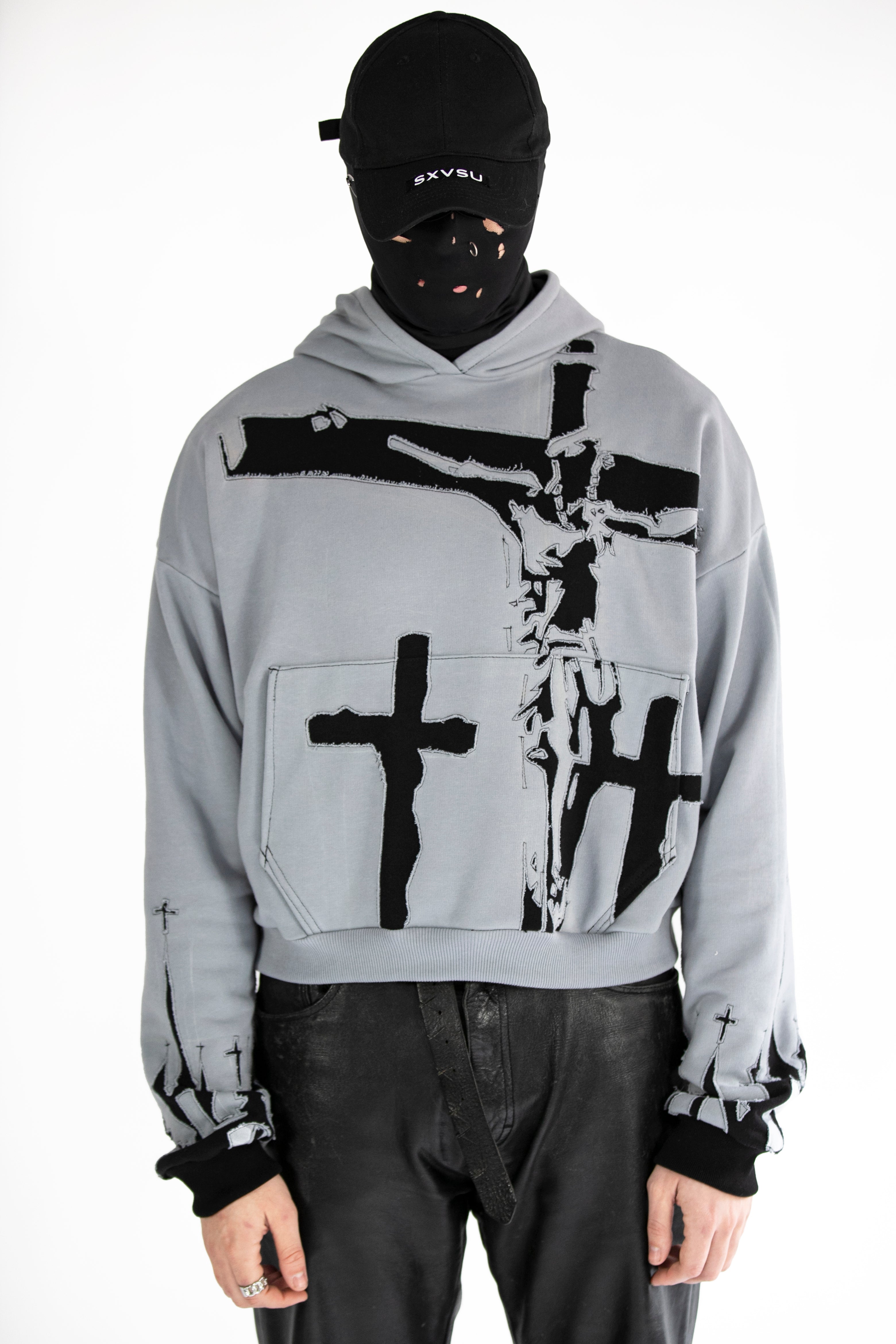 【sxvsu】SEVERED HOODIE パーカー 関送込み HOMUNCULUS ZIP UP HOODIE – SXVSU