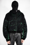 MASKED NATURE ZIP UP