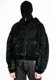 MASKED NATURE ZIP UP