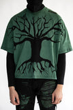 TREE OF LIFE TEE FOREST GREEN