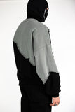 Shattered Crewneck Shark Black