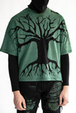 TREE OF LIFE TEE FOREST GREEN