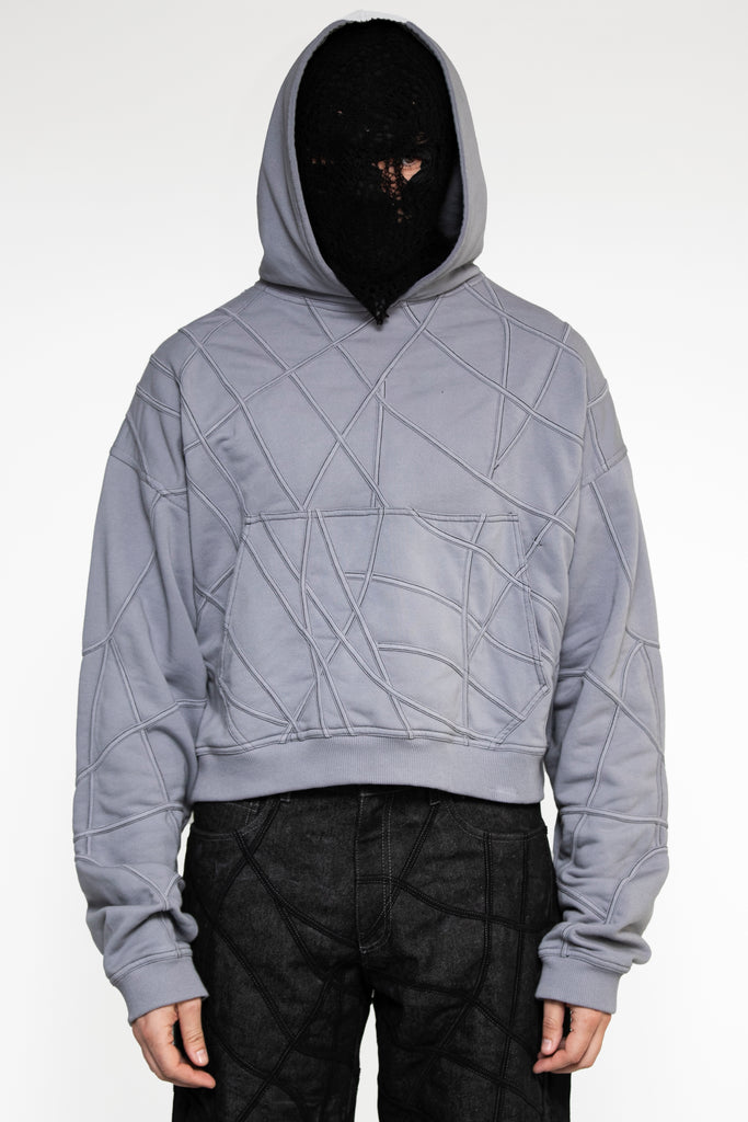 CAGE HOODIE GREY – SXVSU