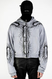 MASKED CRAWLER ZIP UP GREY