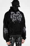 DESTROYED WINGS EMBROIDERED HOODIE