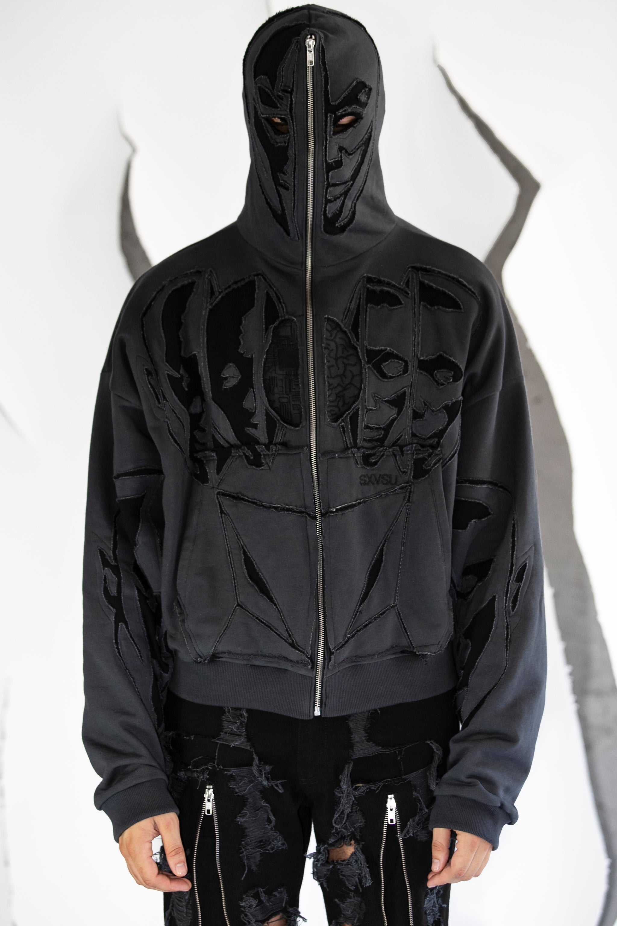 HOMUNCULUS ZIP UP HOODIE – SXVSU