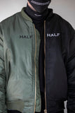 Half/Half Bomber Jacket