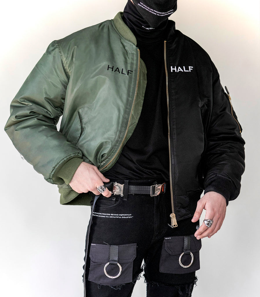 Men's genuine leather bomber jackets | Italian handicraft